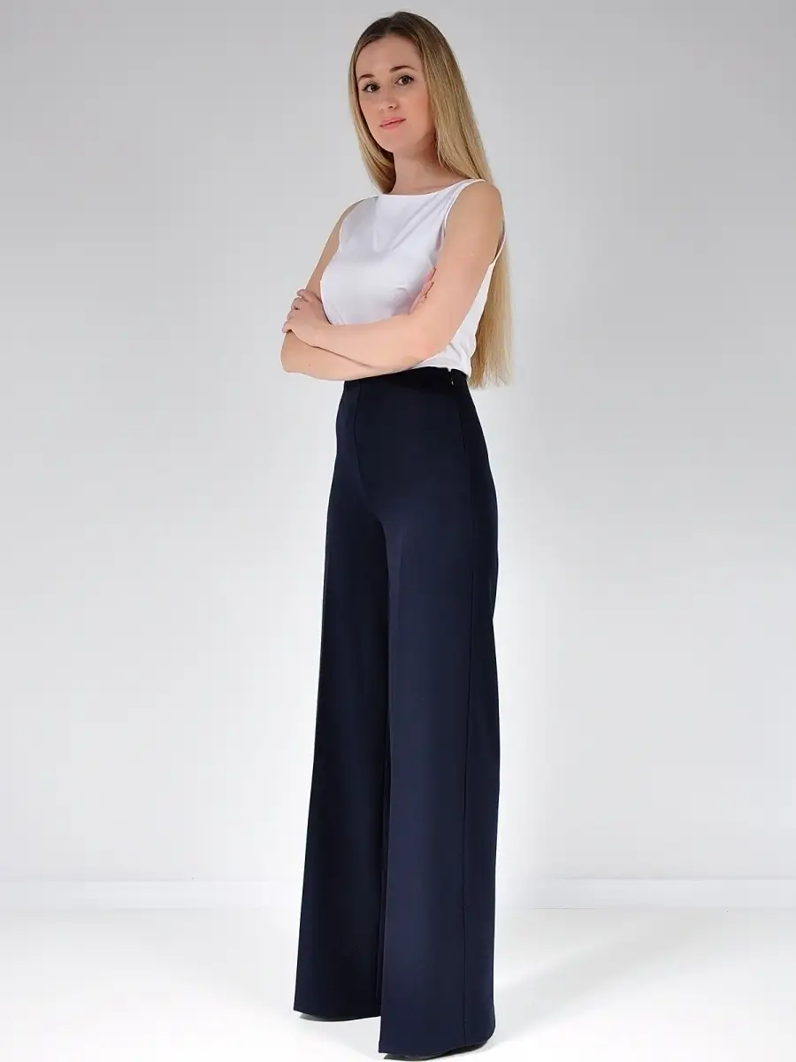 Брюки/ широкие/классические/палаццо — изображение 7