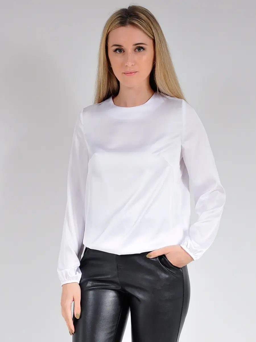 Блузка нарядная офисная повседневная — изображение 5