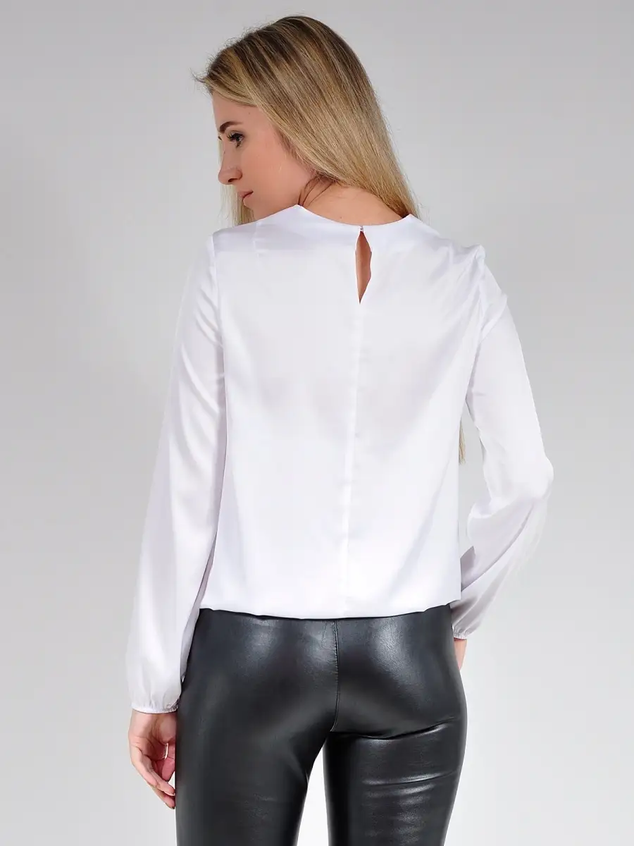 Блузка нарядная офисная повседневная — изображение 7