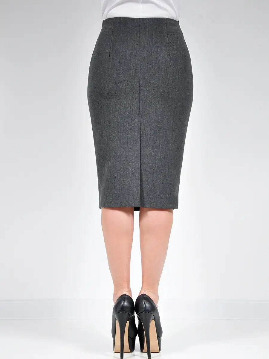 Юбка классическая прямая карандаш офис — изображение 2