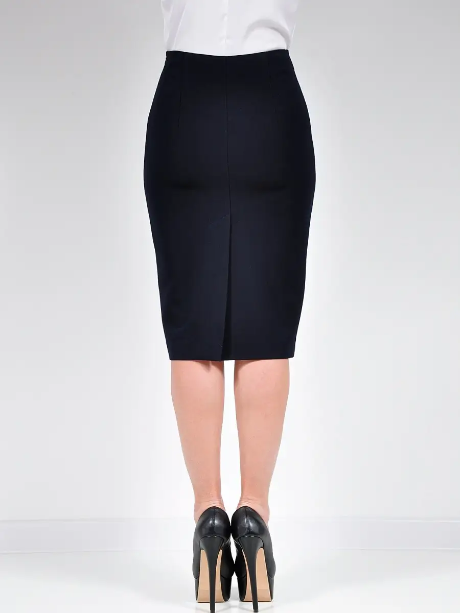 Юбка классическая прямая карандаш офис — изображение 2