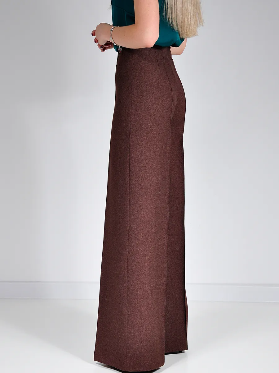 Брюки палаццо широкие большие размеры — изображение 10