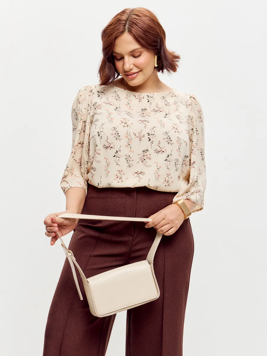 Брюки палаццо широкие большие размеры — изображение 12