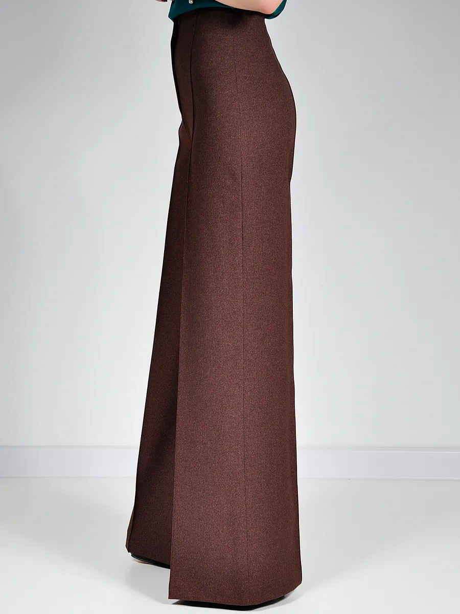 Брюки палаццо широкие большие размеры — изображение 5