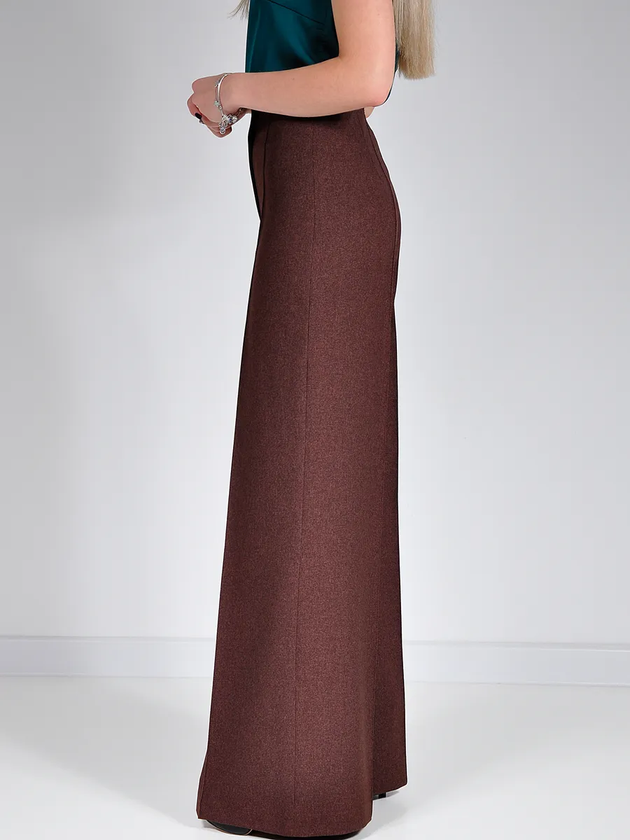 Брюки палаццо широкие большие размеры — изображение 9