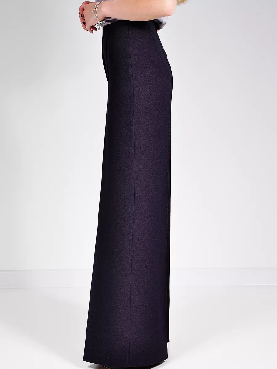Брюки палаццо широкие большие размеры — изображение 11