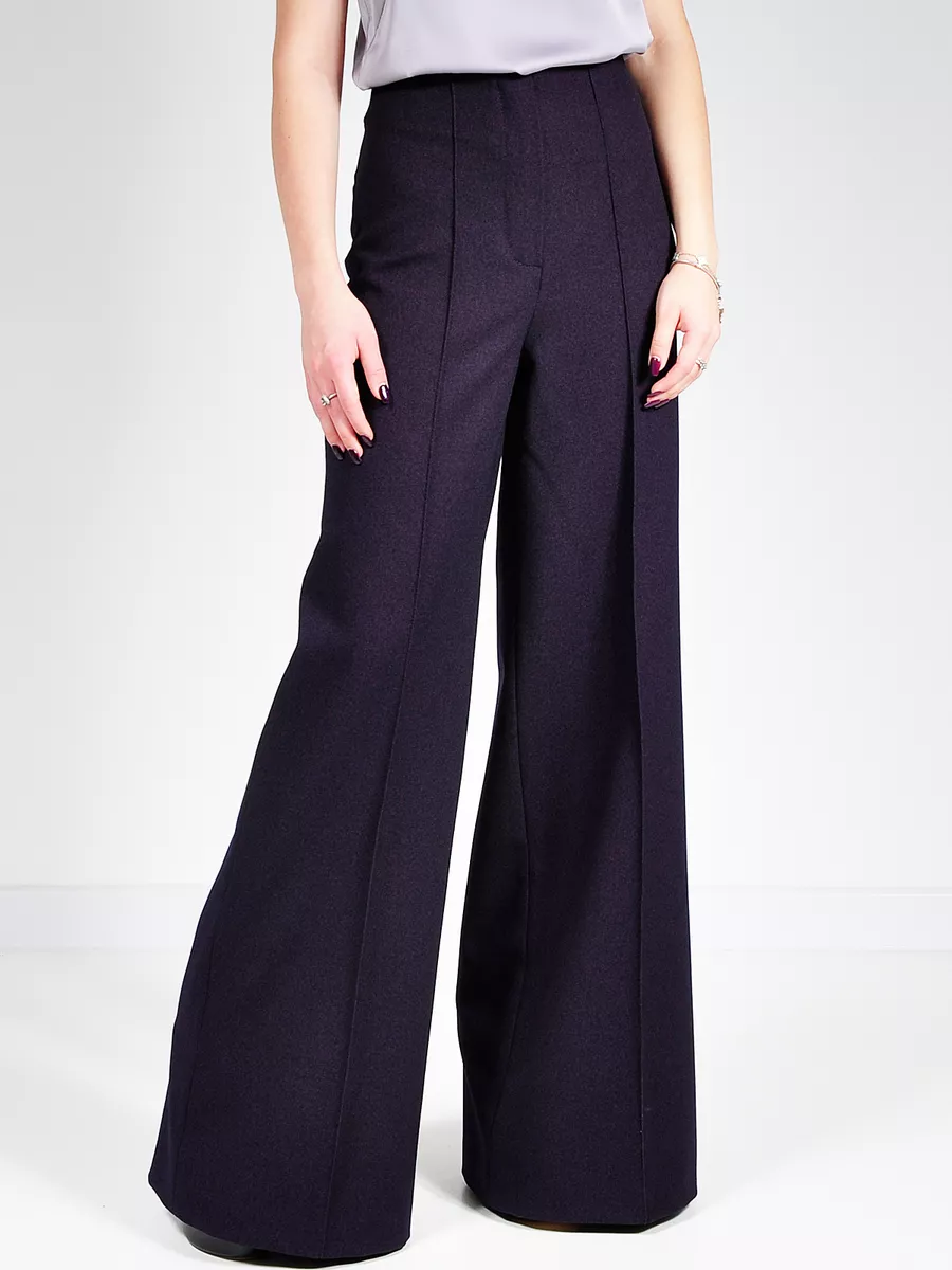 Брюки палаццо широкие большие размеры — изображение 2