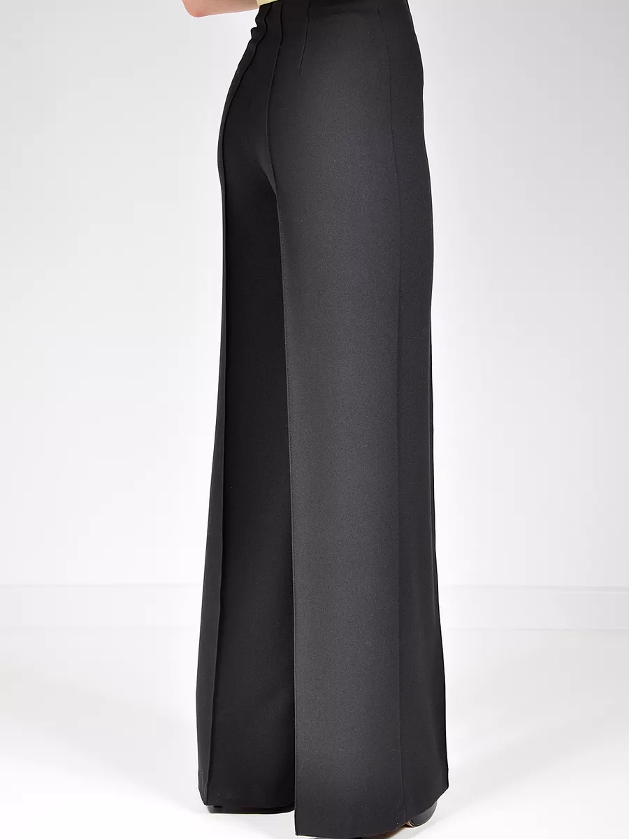 Брюки палаццо широкие большие размеры — изображение 8