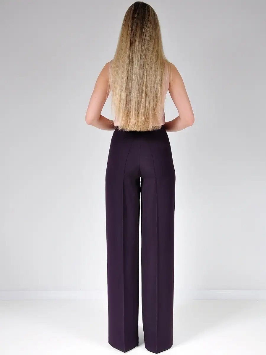 Брюки широкие палаццо клеш — изображение 10