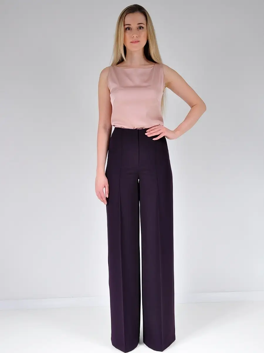 Брюки широкие палаццо клеш — изображение 2