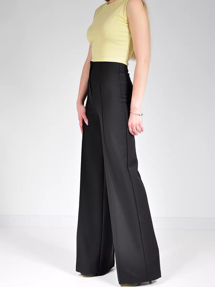 Брюки широкие палаццо клеш — изображение 22