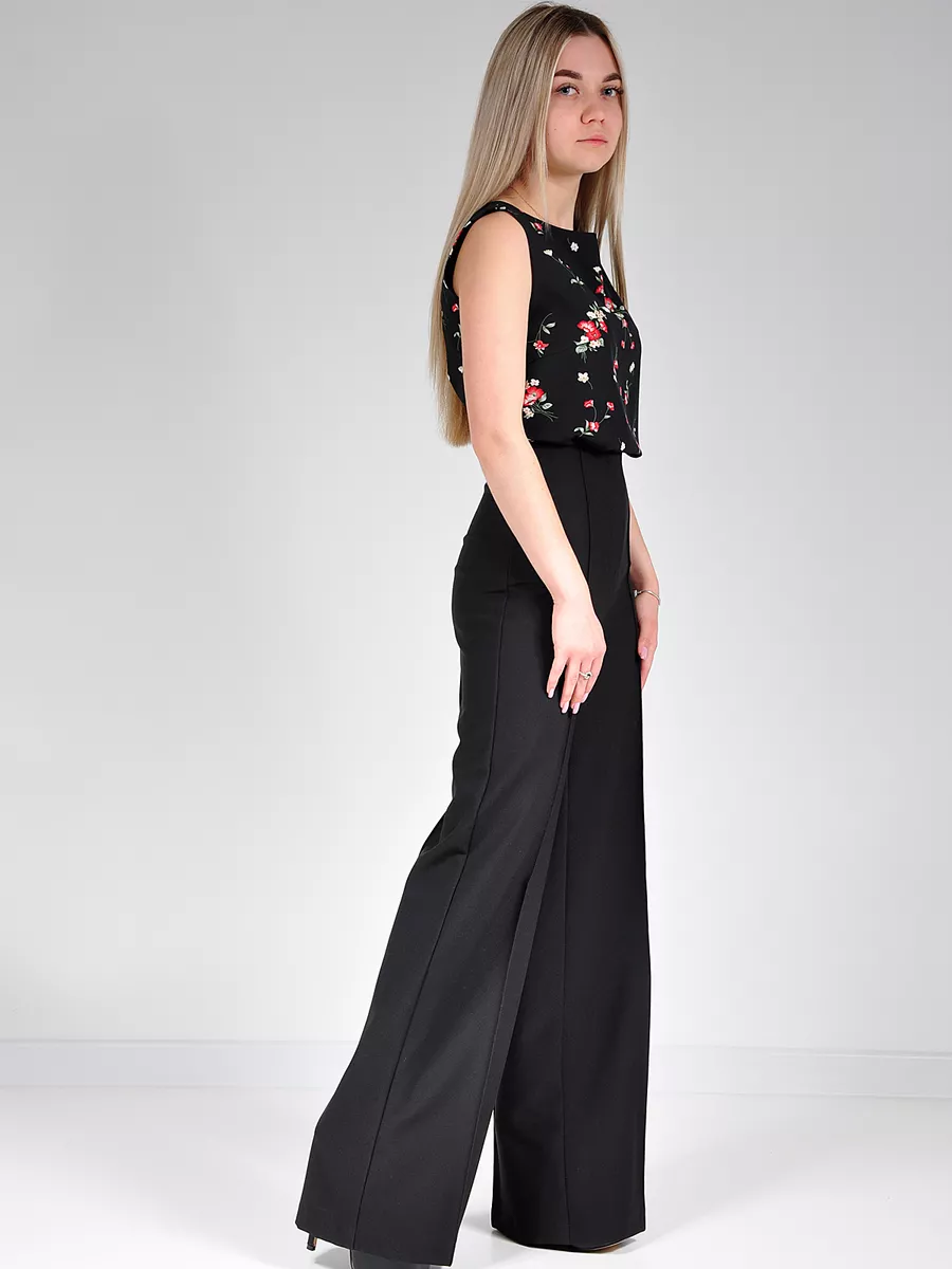 Брюки широкие палаццо клеш — изображение 6