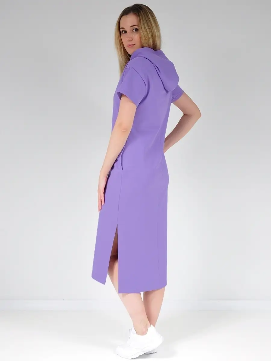 Платье худи модное большие размеры — изображение 9