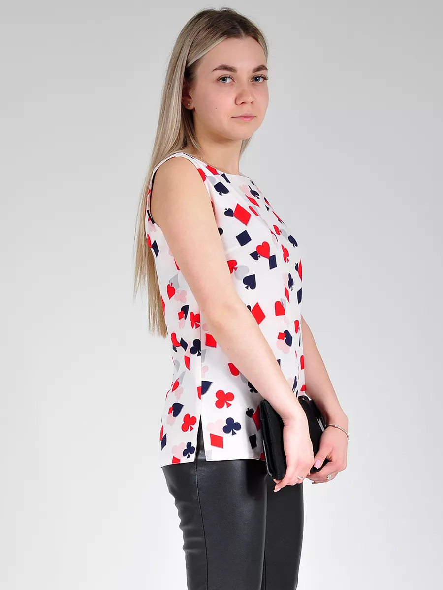 Блузка модная офисная нарядная