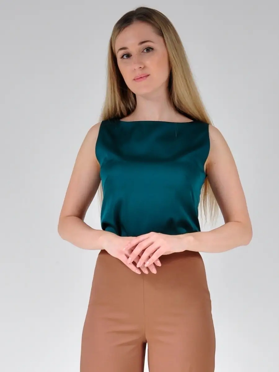 Блузка модная офисная нарядная