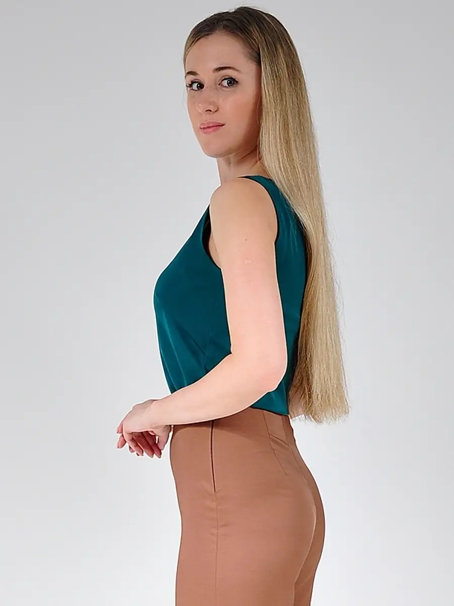 Блузка модная офисная нарядная — изображение 3