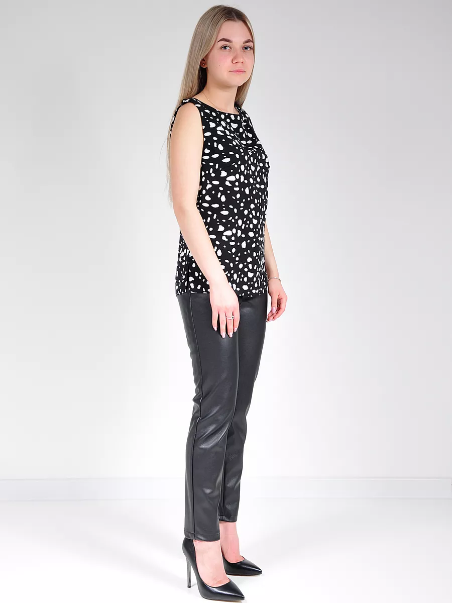 Блузка модная офисная нарядная — изображение 12