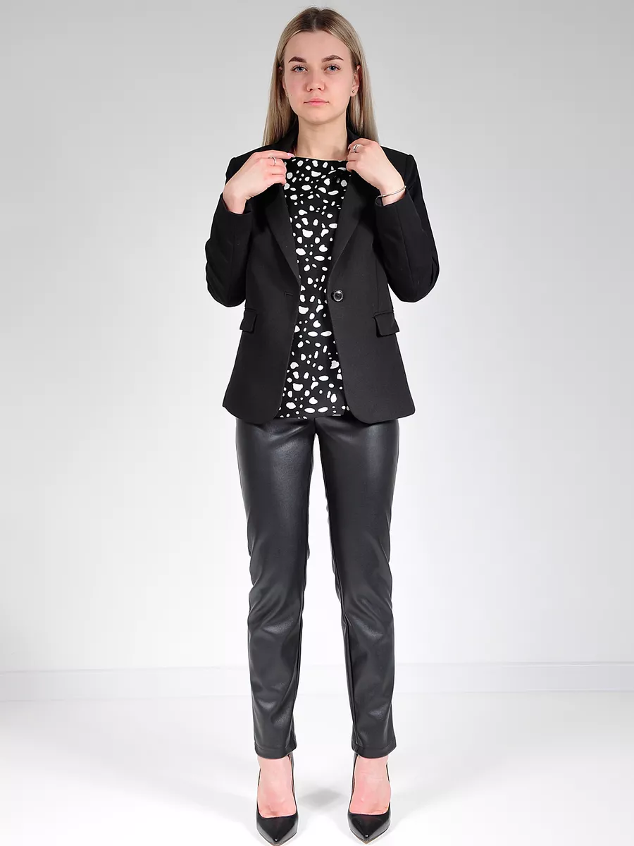 Блузка модная офисная нарядная — изображение 3