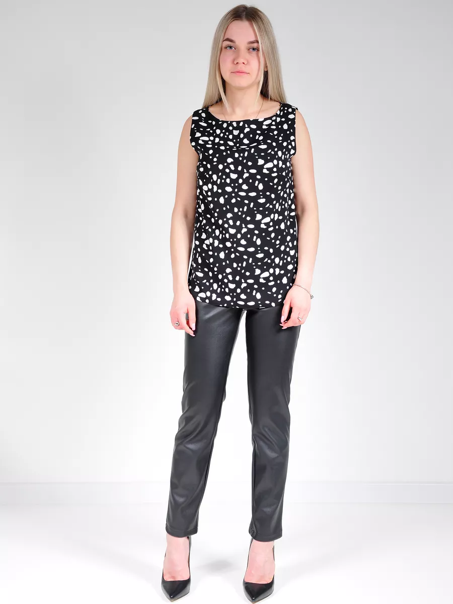 Блузка модная офисная нарядная — изображение 7