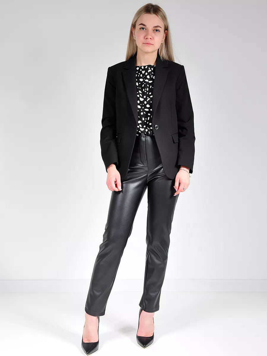 Блузка модная офисная нарядная — изображение 8