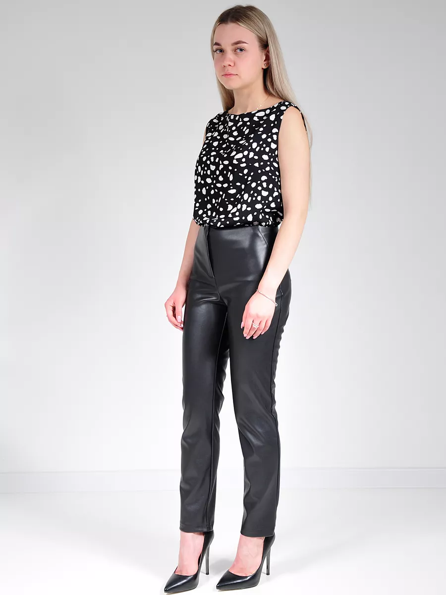 Блузка модная офисная нарядная — изображение 9