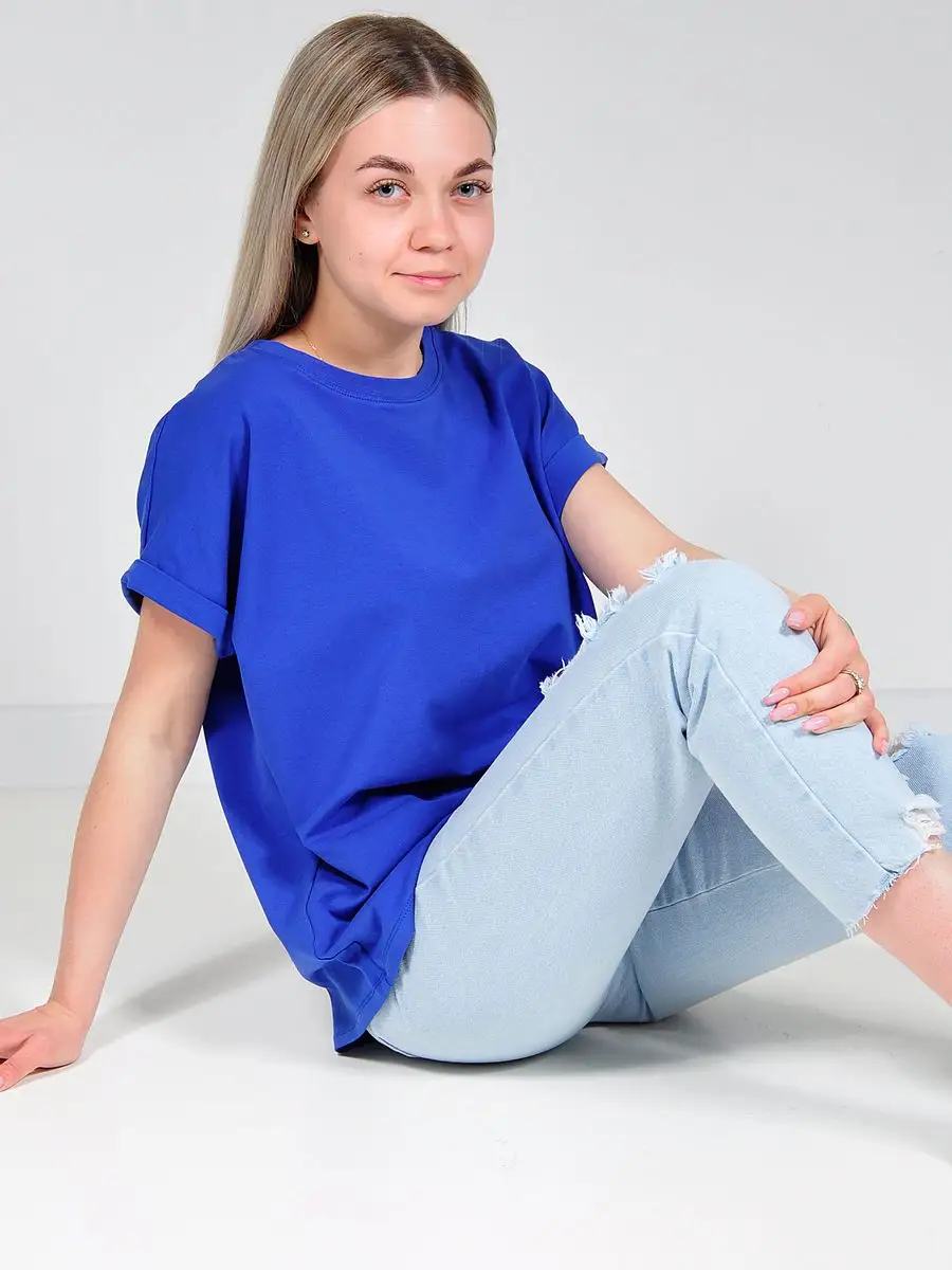 Футболка базовая хлопковая — изображение 8