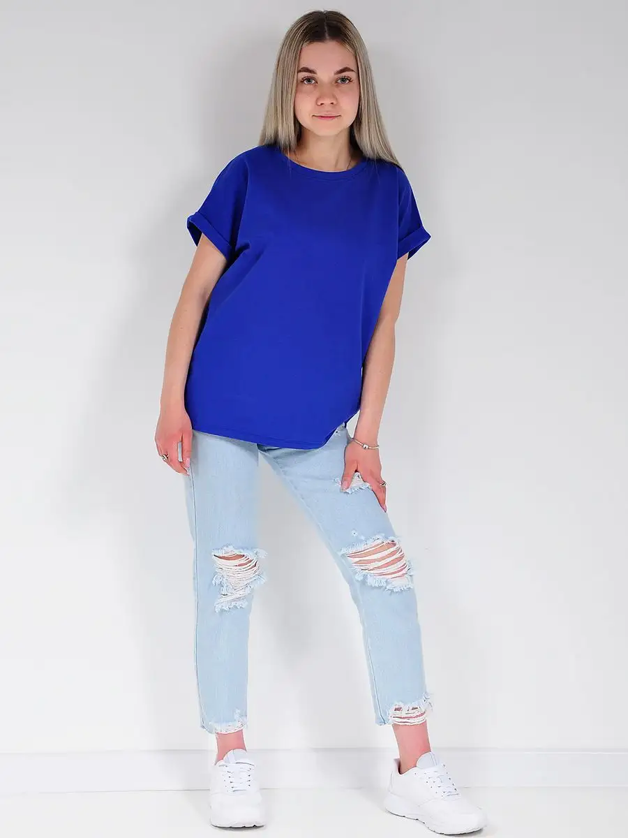 Футболка базовая хлопковая — изображение 9