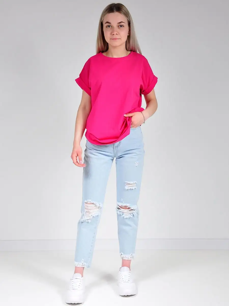 Футболка базовая хлопковая — изображение 6