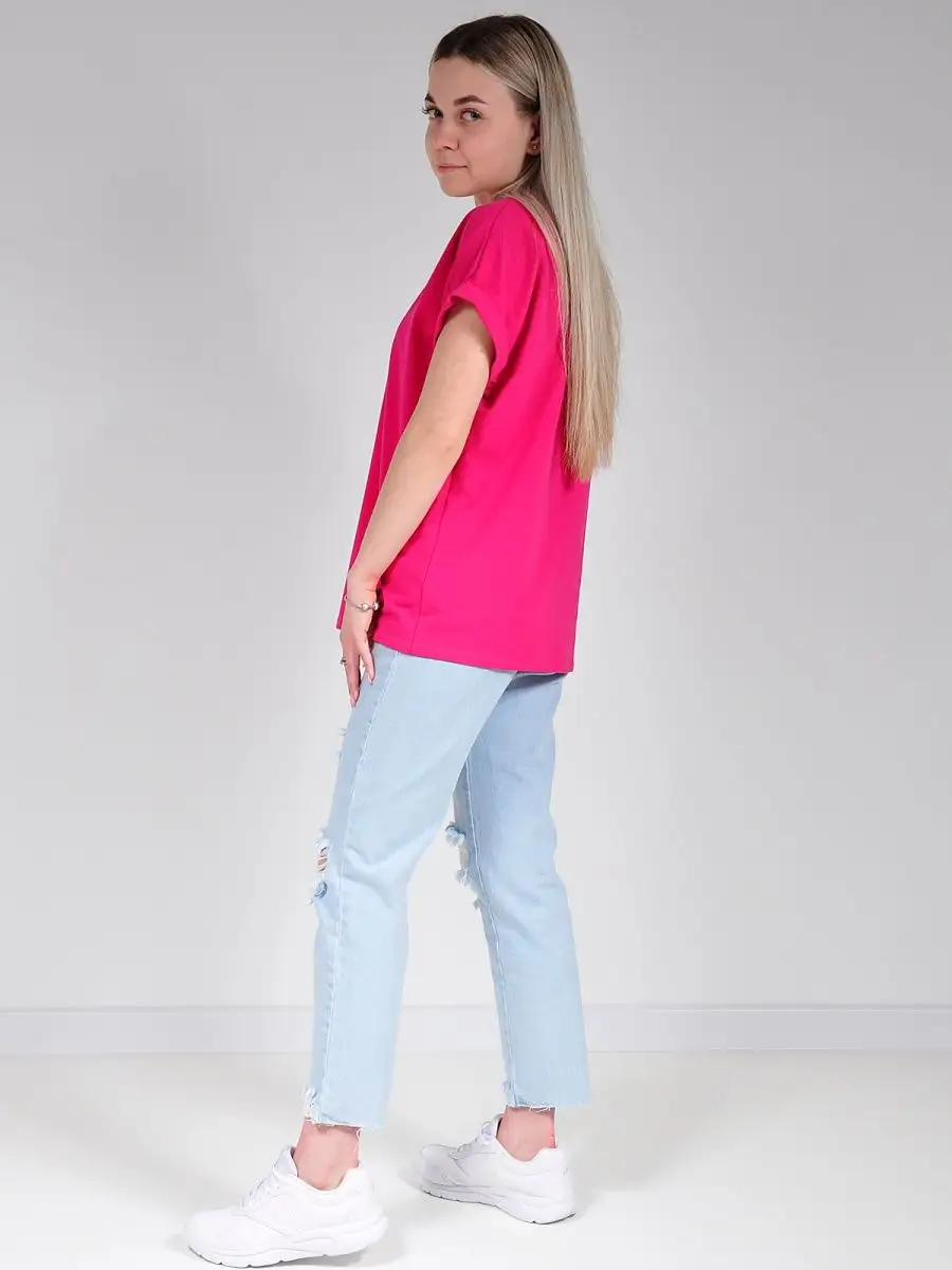 Футболка базовая хлопковая — изображение 8