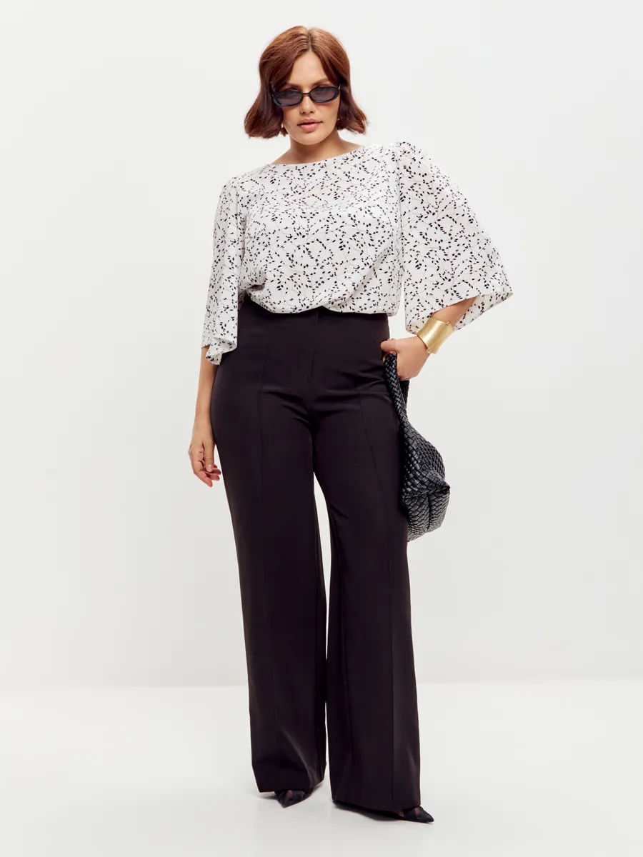 Блузка вечерняя офис большие размеры — изображение 10