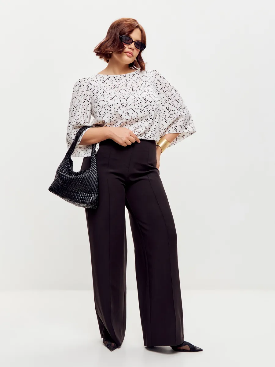 Блузка вечерняя офис большие размеры — изображение 11