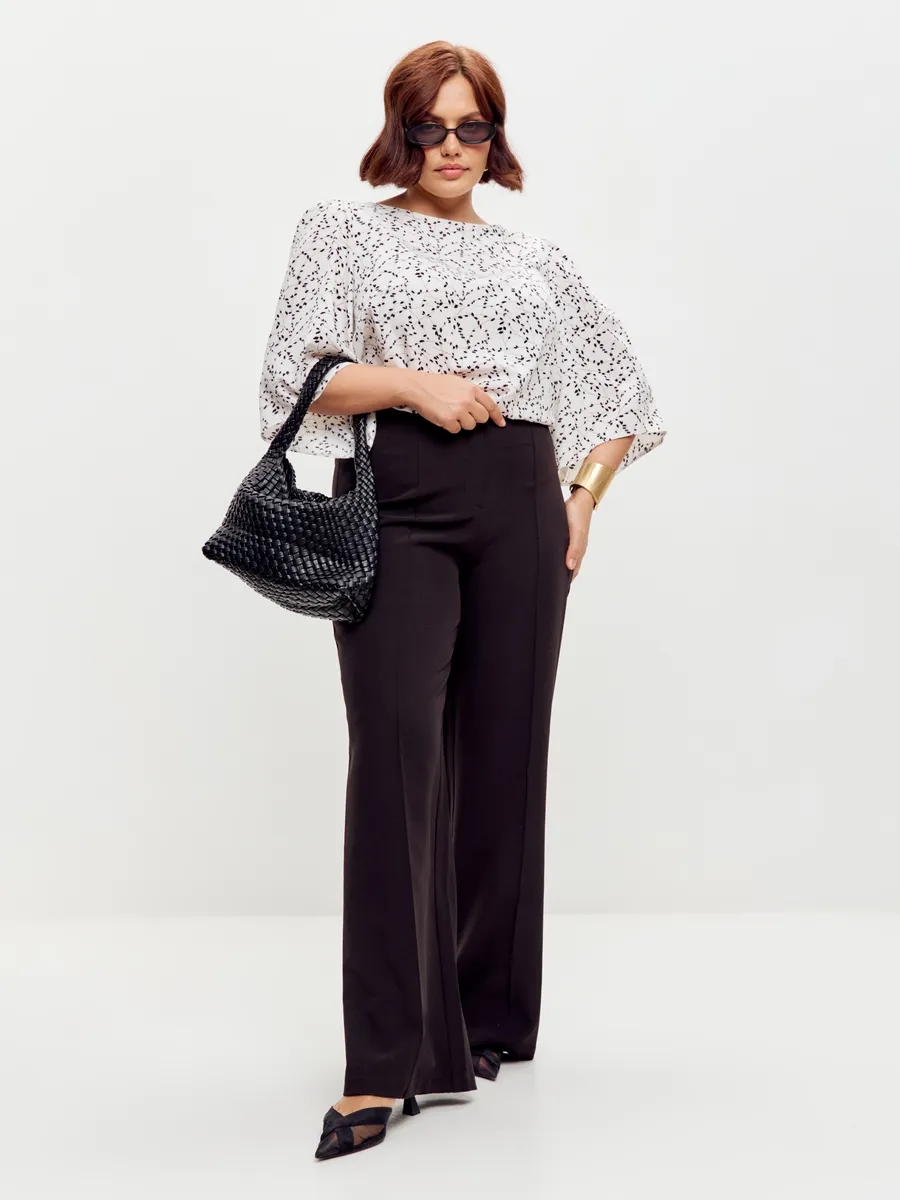 Блузка вечерняя офис большие размеры — изображение 12