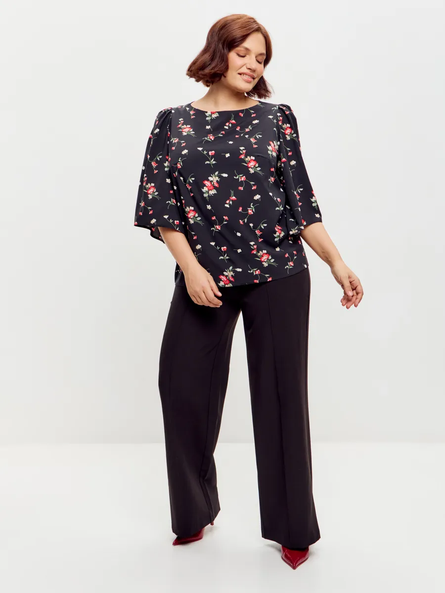 Блузка вечерняя офис большие размеры — изображение 4