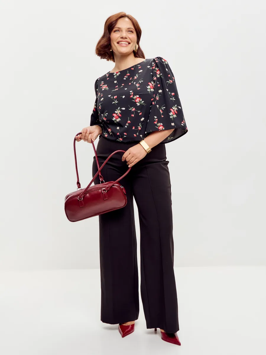 Блузка вечерняя офис большие размеры — изображение 7