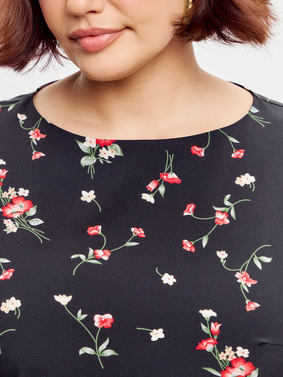 Блузка вечерняя офис большие размеры — изображение 9