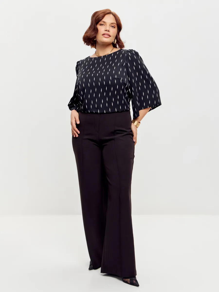 Блузка вечерняя офис большие размеры — изображение 6