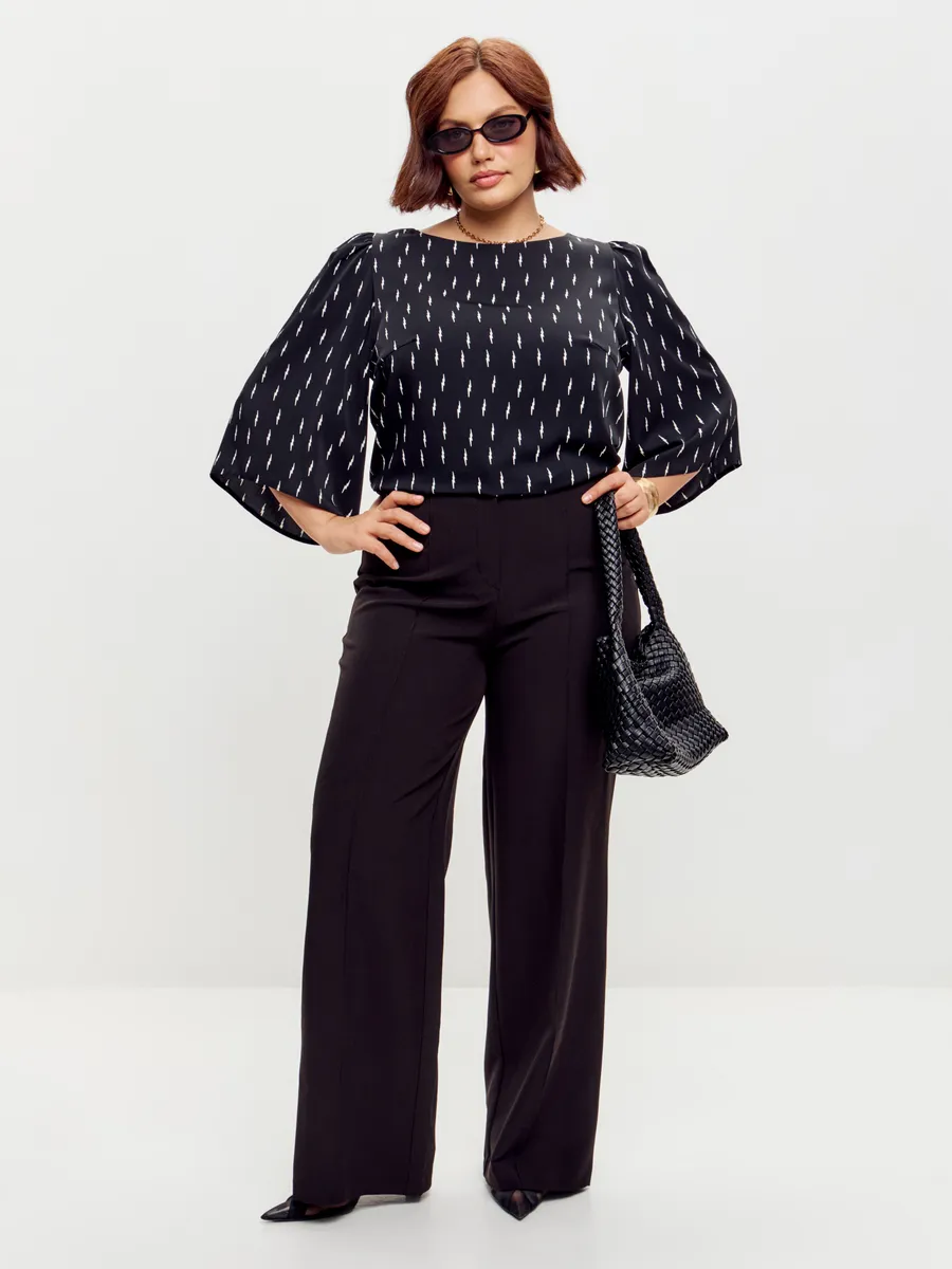Блузка вечерняя офис большие размеры — изображение 9
