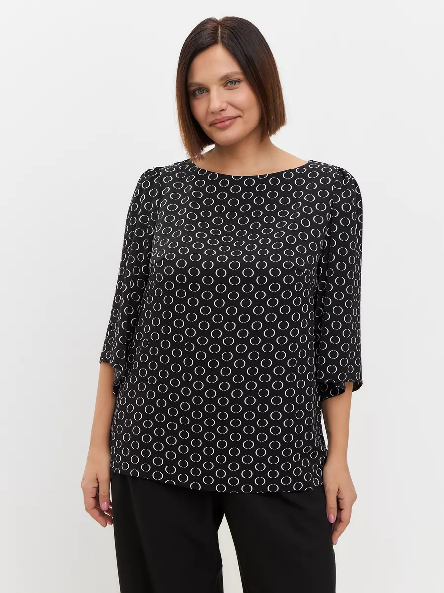 Блузка вечерняя офис большие размеры — изображение 7