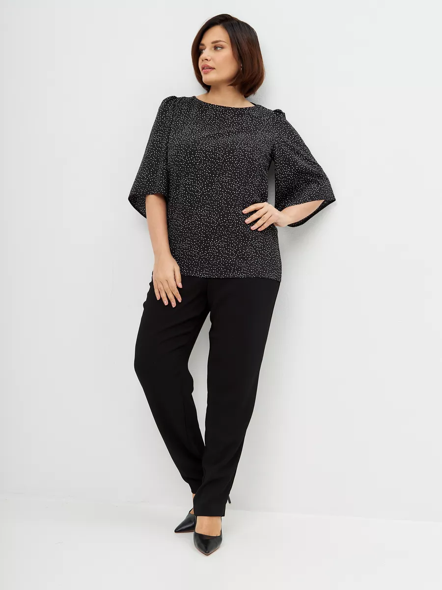 Блузка вечерняя офис большие размеры — изображение 9